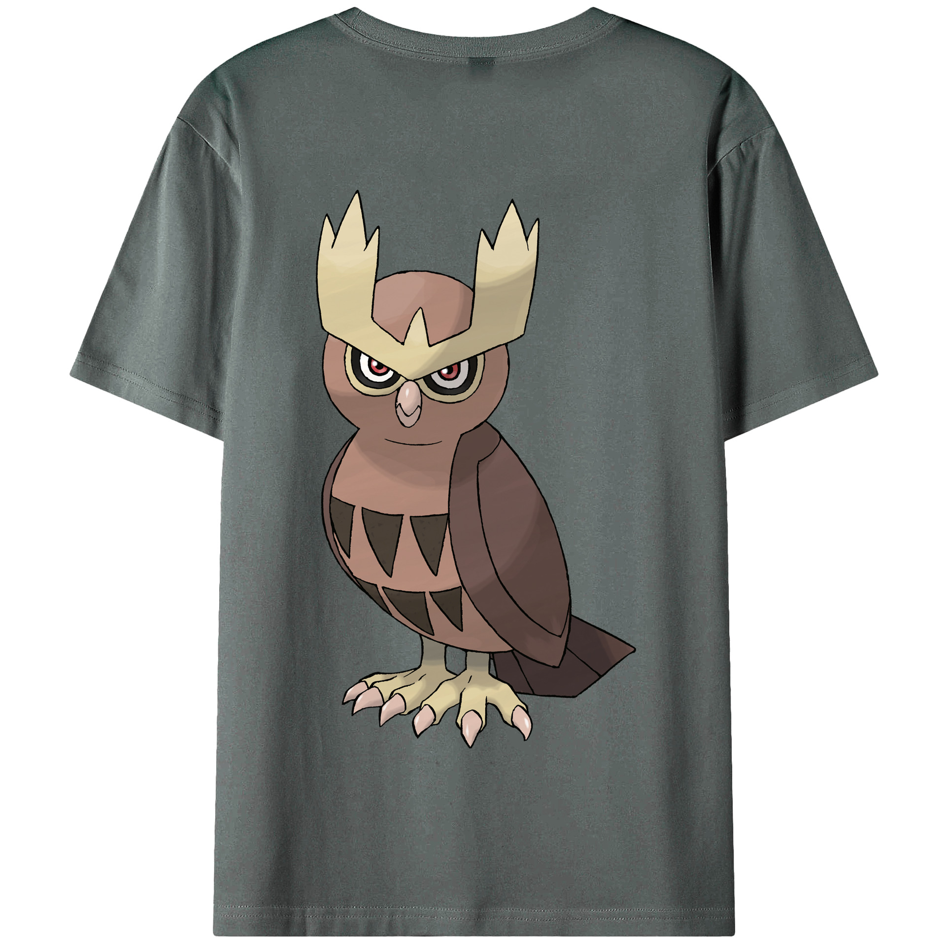 （画像用） ポケットモンスター Pokémon 綿100％半袖Tシャツ（背面プリント）